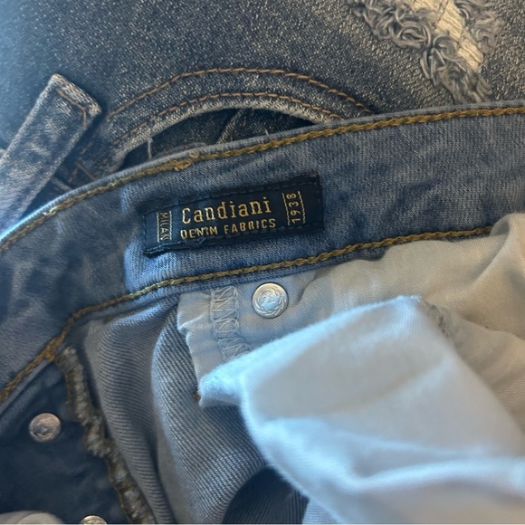 Universal Thread Jeans High Rise Skinny distressed holes button fly size 10 - Picture 7 of 12